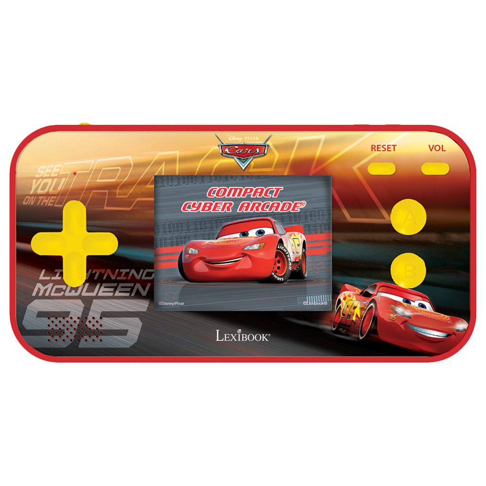 Lexibook - Handheld Cyber Arcade Disney Cars Console 2.5-inch