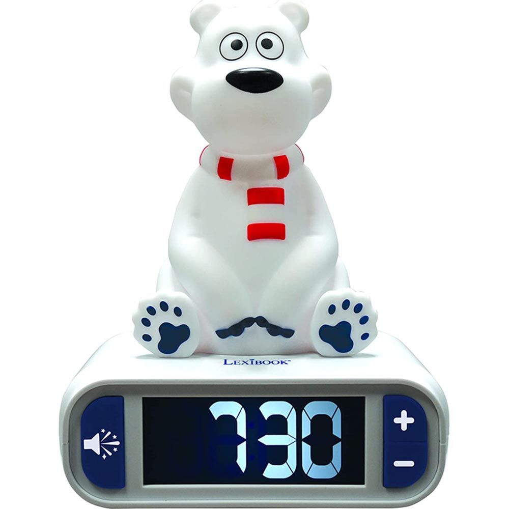 Lexibook - Polar Bear 3D Design Colour Change Pocket - Night Light Approx. 13cm