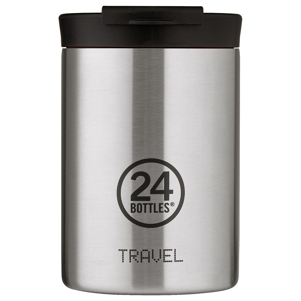 24 Bottles - Stainless Steel Travel Tumbler 350ml - Steel