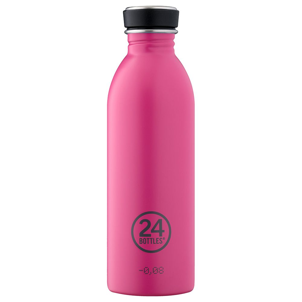 24 Bottles - Urban Stainless Steel Water Bottle 500ML - Pink