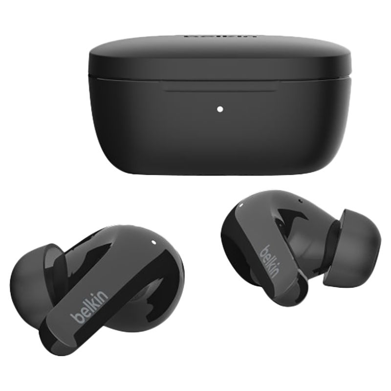 Belkin - Soundform Flow Anc True Wireless Earbuds - Black