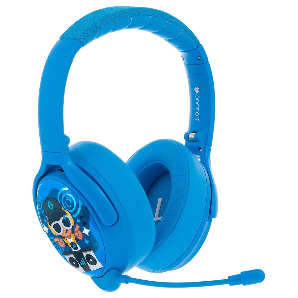 Buddyphones - Cosmos Plus Active Bluetooth Headphones - Blue