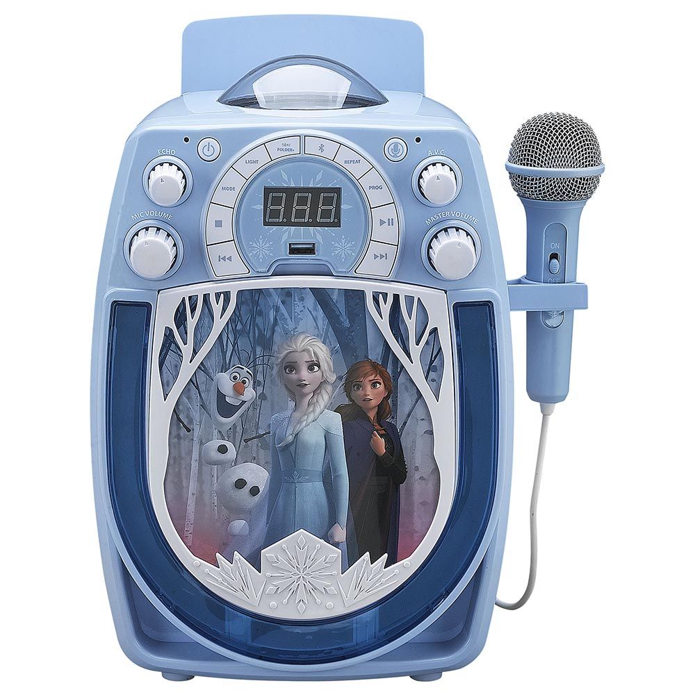 Kid Designs - Frozen Bluetooth Mp3 Sing Along Karaoke Machine