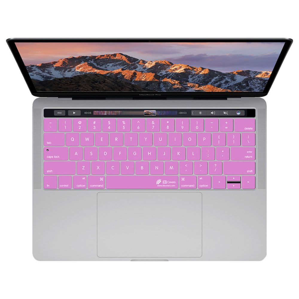 Kb Covers - Keyboard Cover For Macbook Pro - Pink