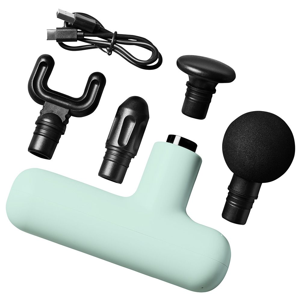 LOLA - Portable Massage Gun - Mint Cream