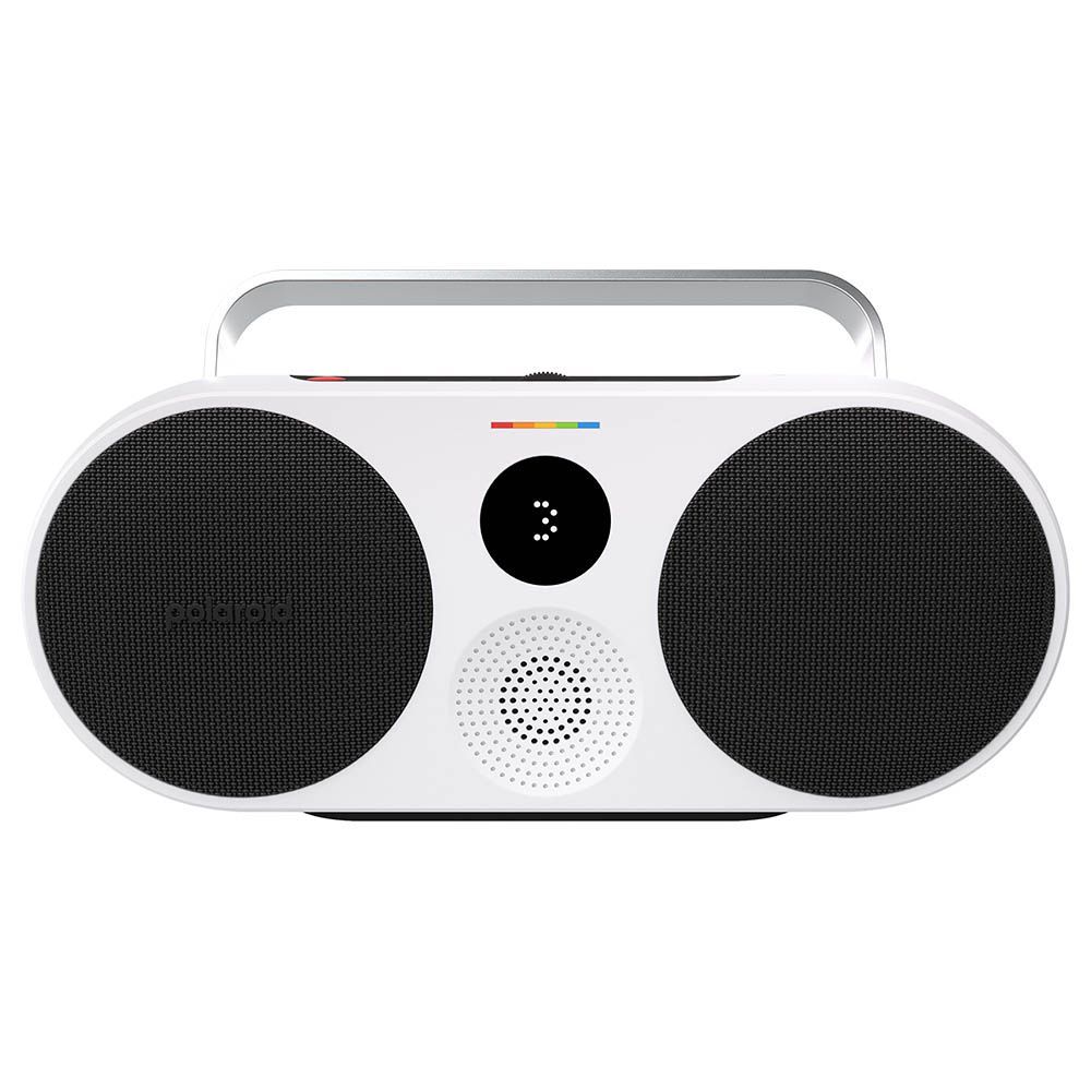 Polaroid - P3 Music Player Bluetooth Speaker - Black & White