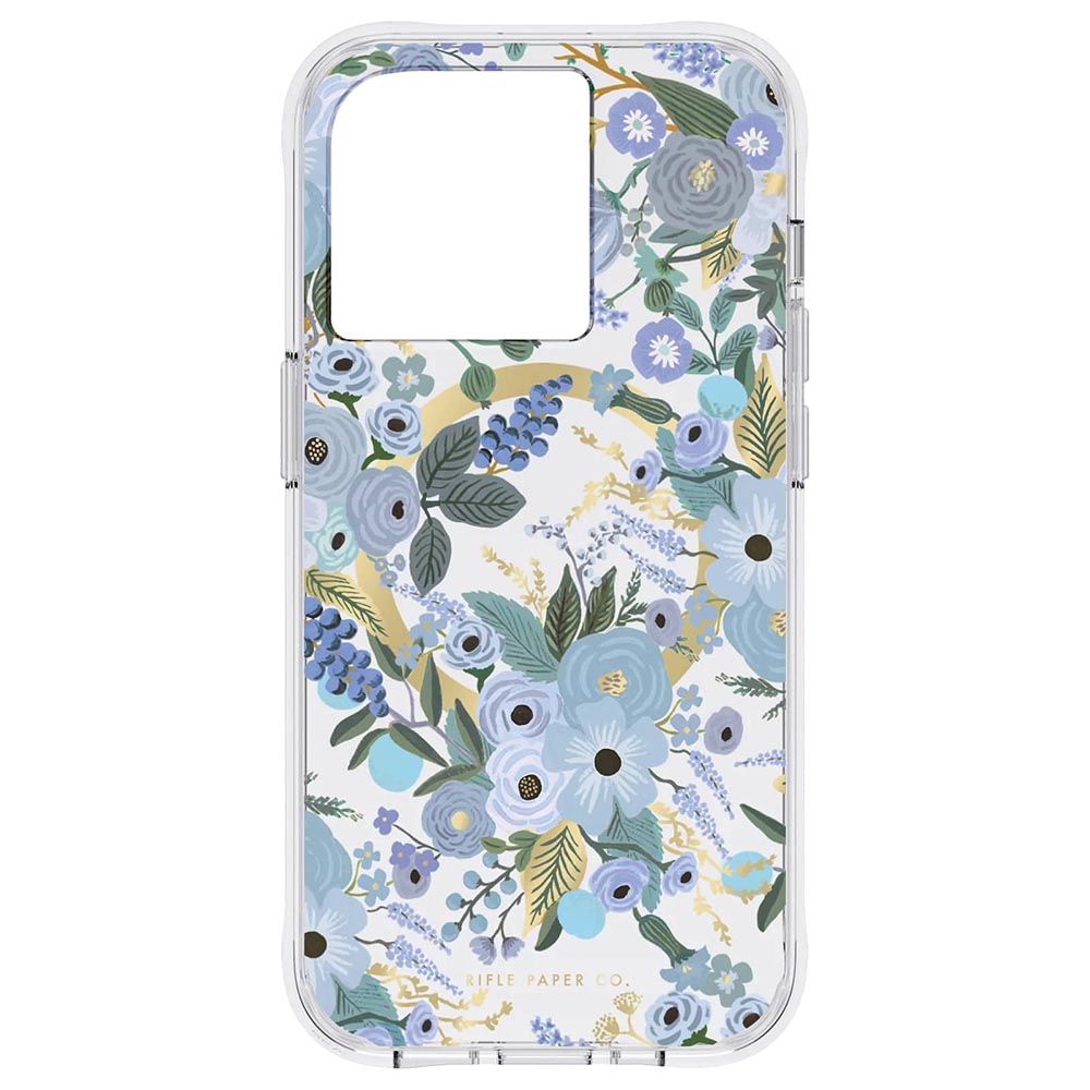 Rifle Paper Co. - Iphone 14 Pro - Garden Party Case - Blue