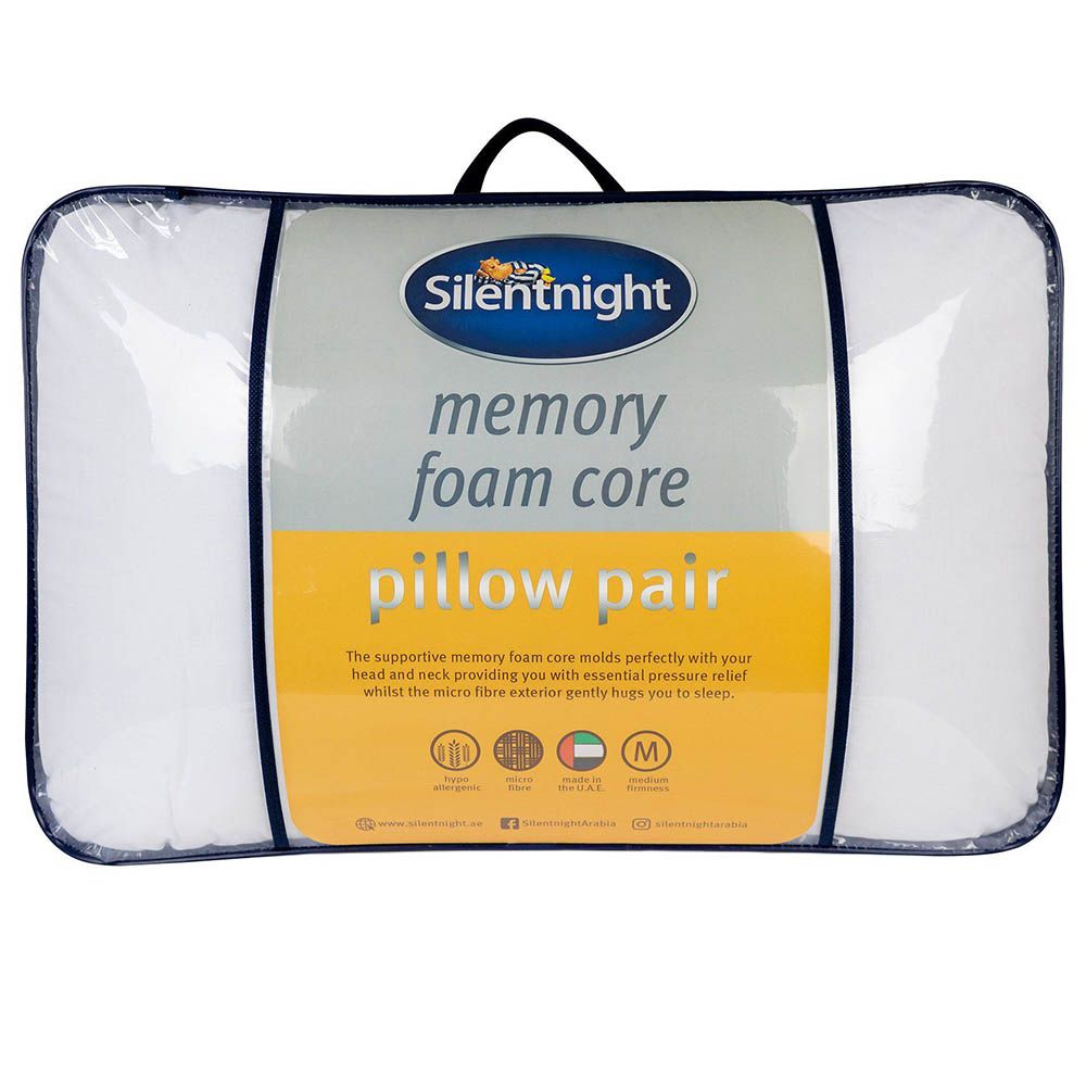 Silentnight - Core Memory Foam Luxury Mf Pillow - White