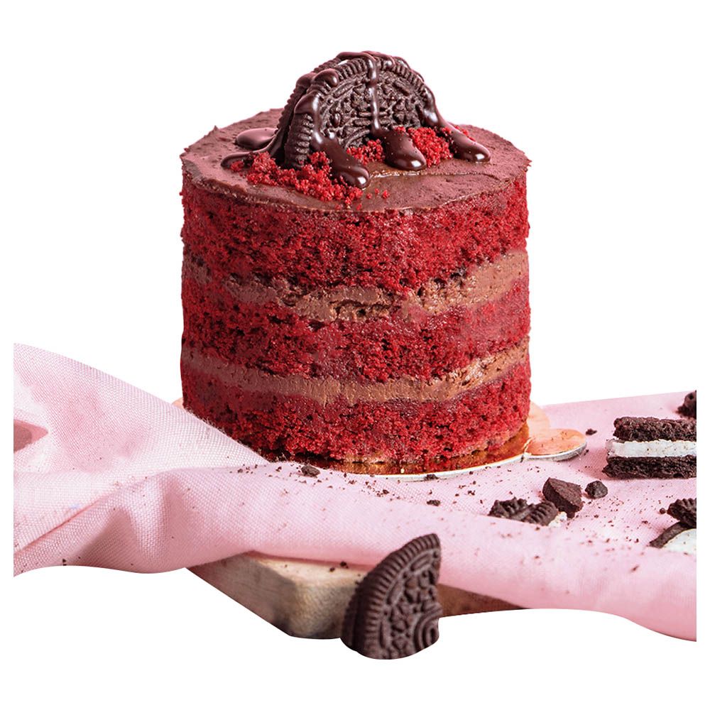 SugarMoo - Baby Red Velvet Oreo Crunch Cake x 2 Pcs