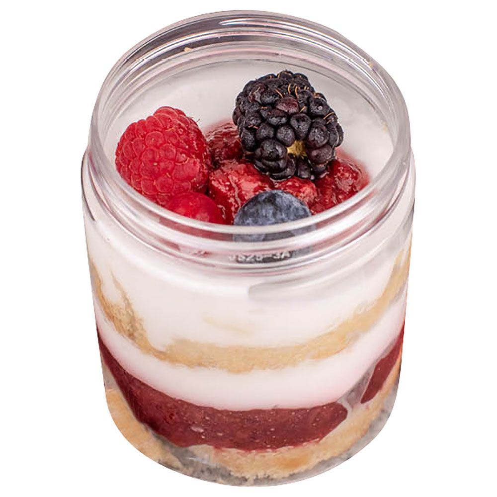 SugarMoo - Vegan Strawberry Shortcake in a Jar x 3 Pcs