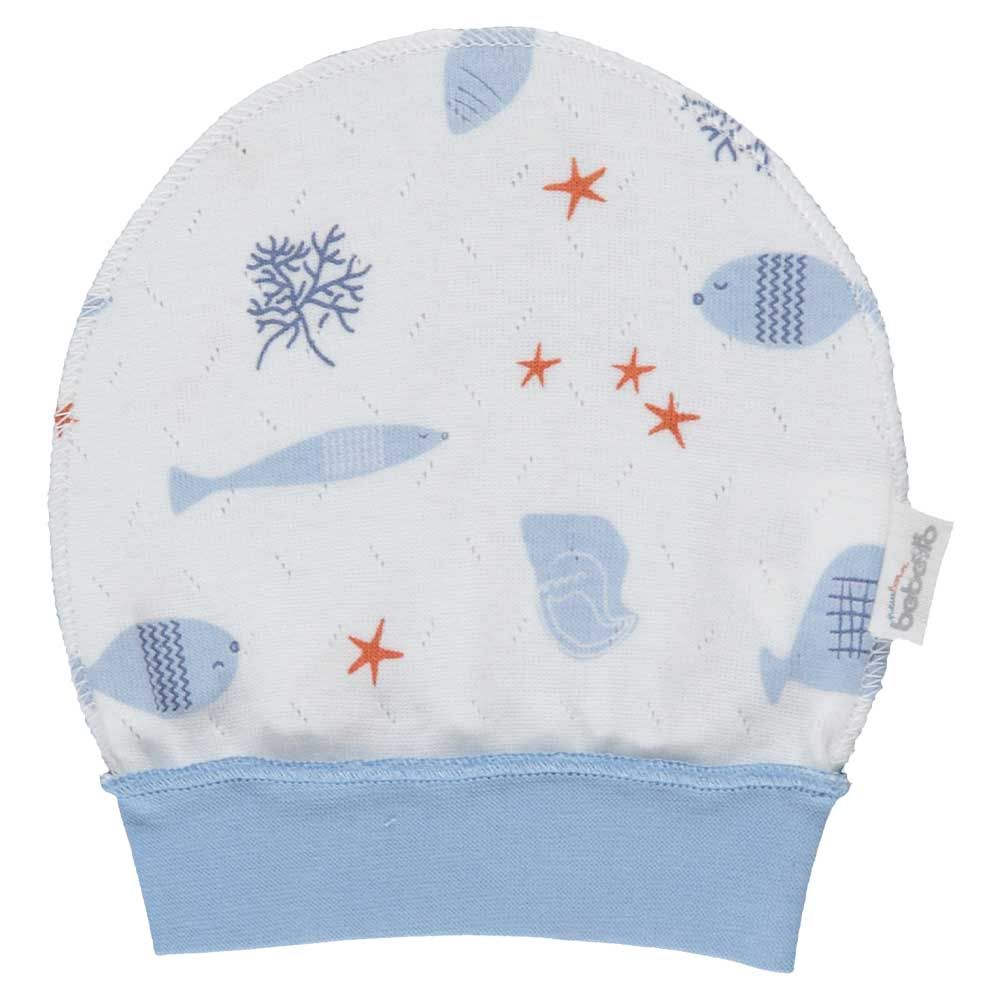 Bebetto - Baby Boy Printed Cap - White_0-3M