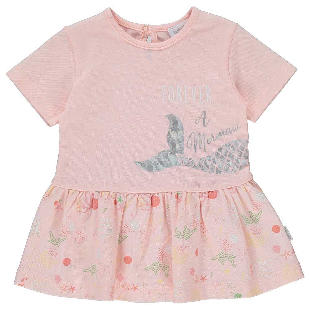 Bebetto - Baby Girl Short Sleeves Dress - Peach