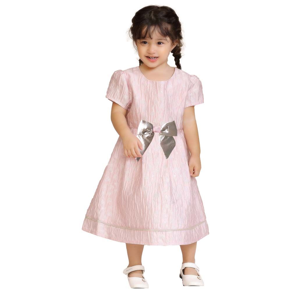 Le Crystal - Girl Party Dress - Pink