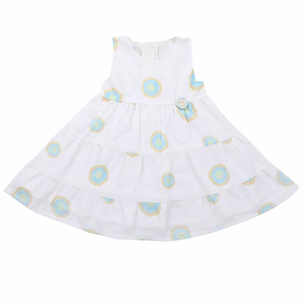 Smart Baby - Baby Girl Dress - White