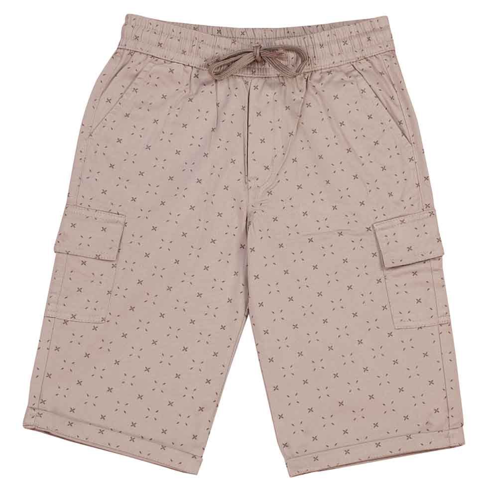 Nexgen Junior - Boys Cargo Jamaican Shorts - Khaki