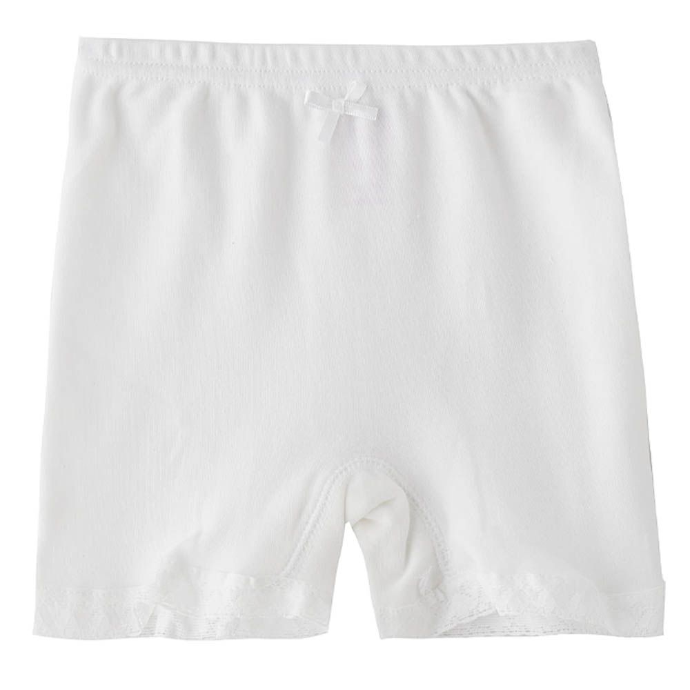 Zebra Crossing - Girls shorts - White