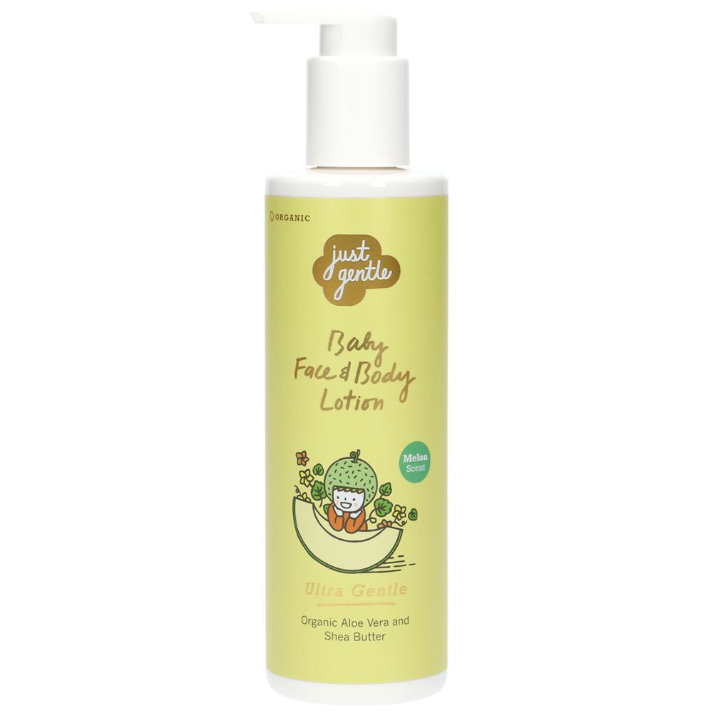 Just Gentle - Organic Baby Face & Body Lotion Melon 200ml