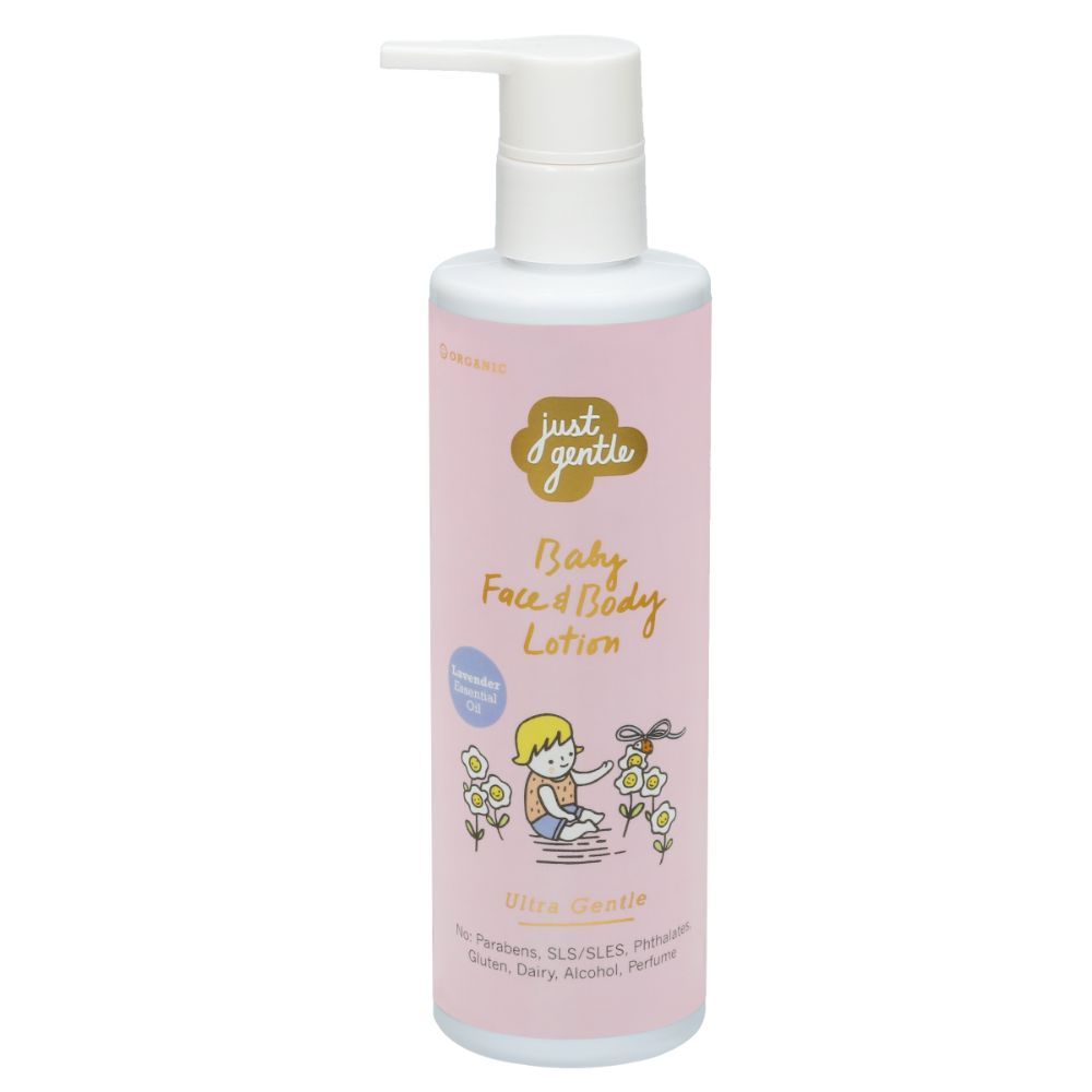 Just Gentle - Organic Baby Face & Body Lotion Lavender 200ml