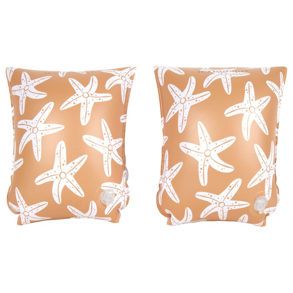 Swim Essentials - Sea Star Inflatable Swimming Armbands 0-2Y - Caramel