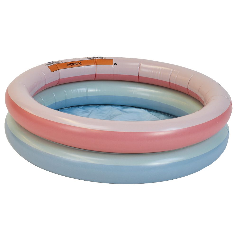 Swim Essentials - Rainbow Printed Baby Pool - Rainbow