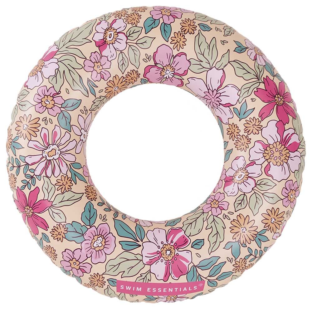 Swim Essentials - Blossom Printed Swim Ring 55cm - Pink