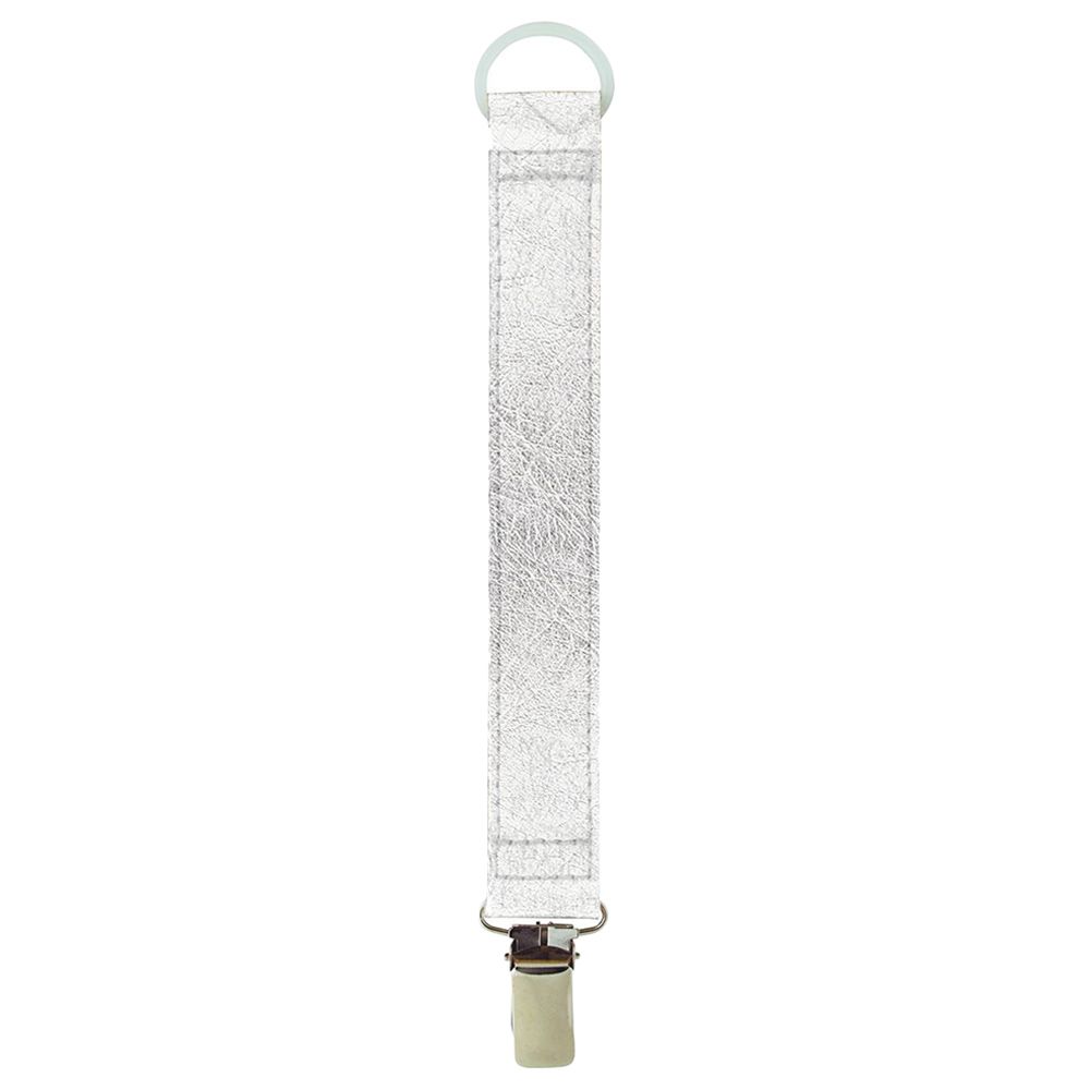 Littlemico - Abacaxi Pacifier Holder - Silver