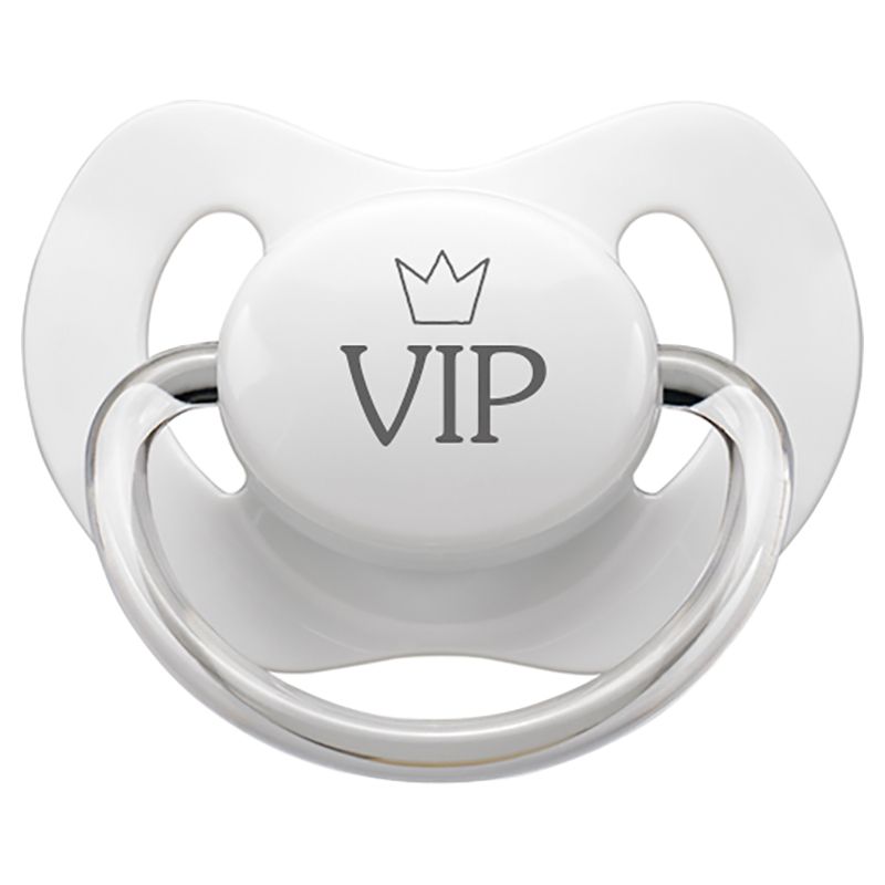 LittleMICO - VIP Pacifier - 5M+ - White