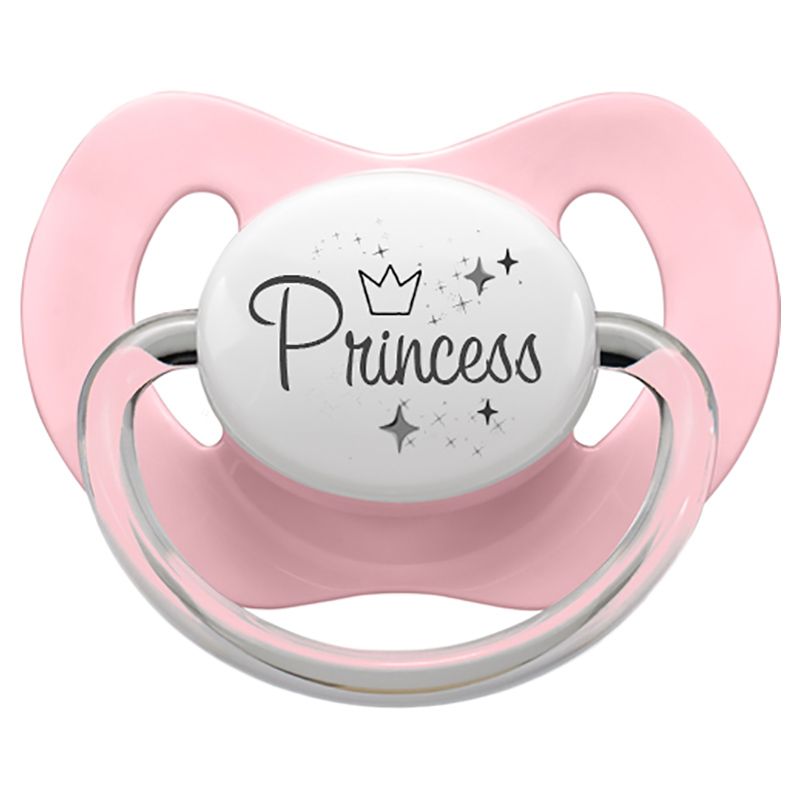 LittleMICO - Princess Pacifier - 0-6M - Pink