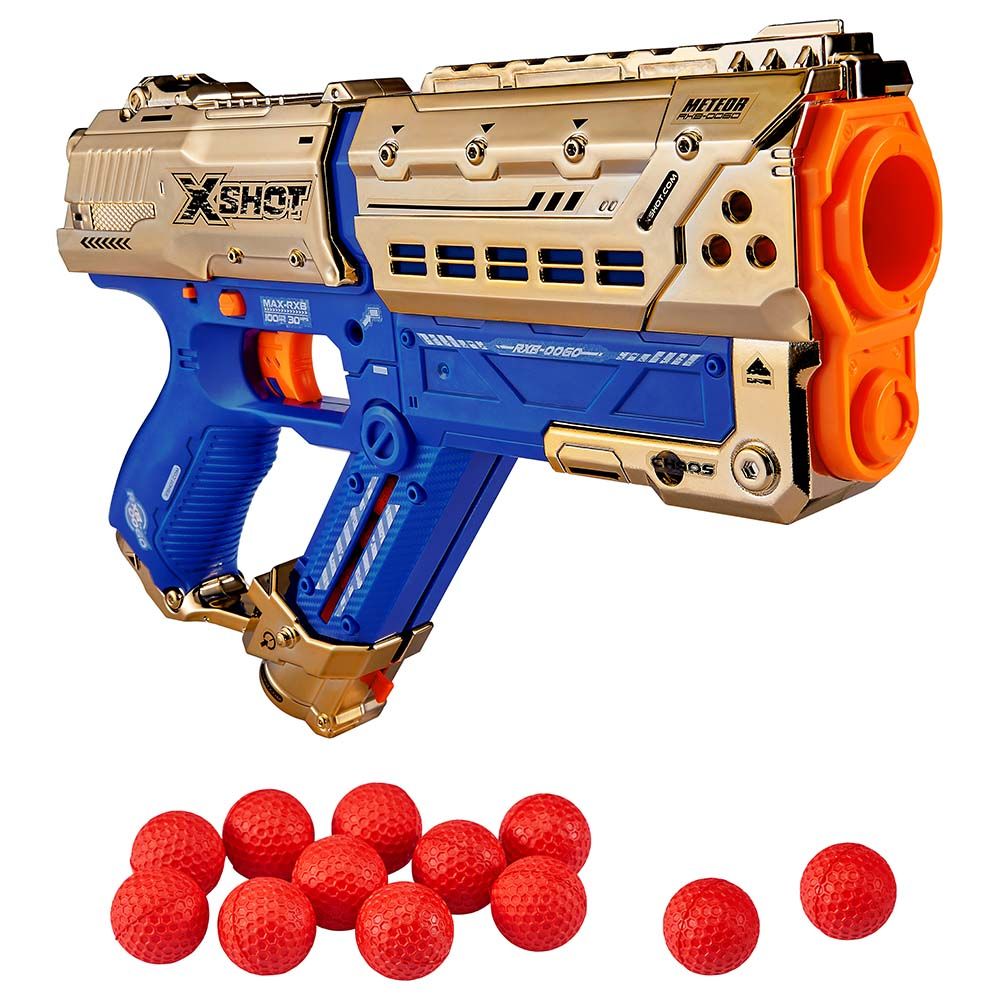 X Shot - Dart Ball Blaster Chaos Golden Meteor