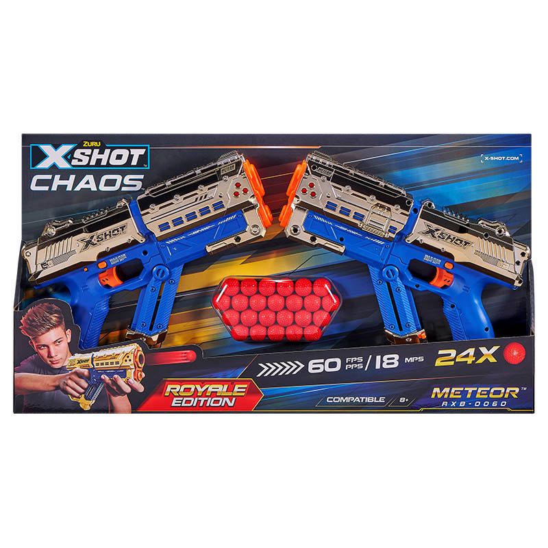 X Shot - Meteor Dart Ball Blaster Gun Golden Edition