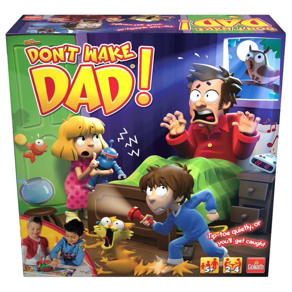 Goliath - Don't Wake Dad Action & Reflex Children's Board