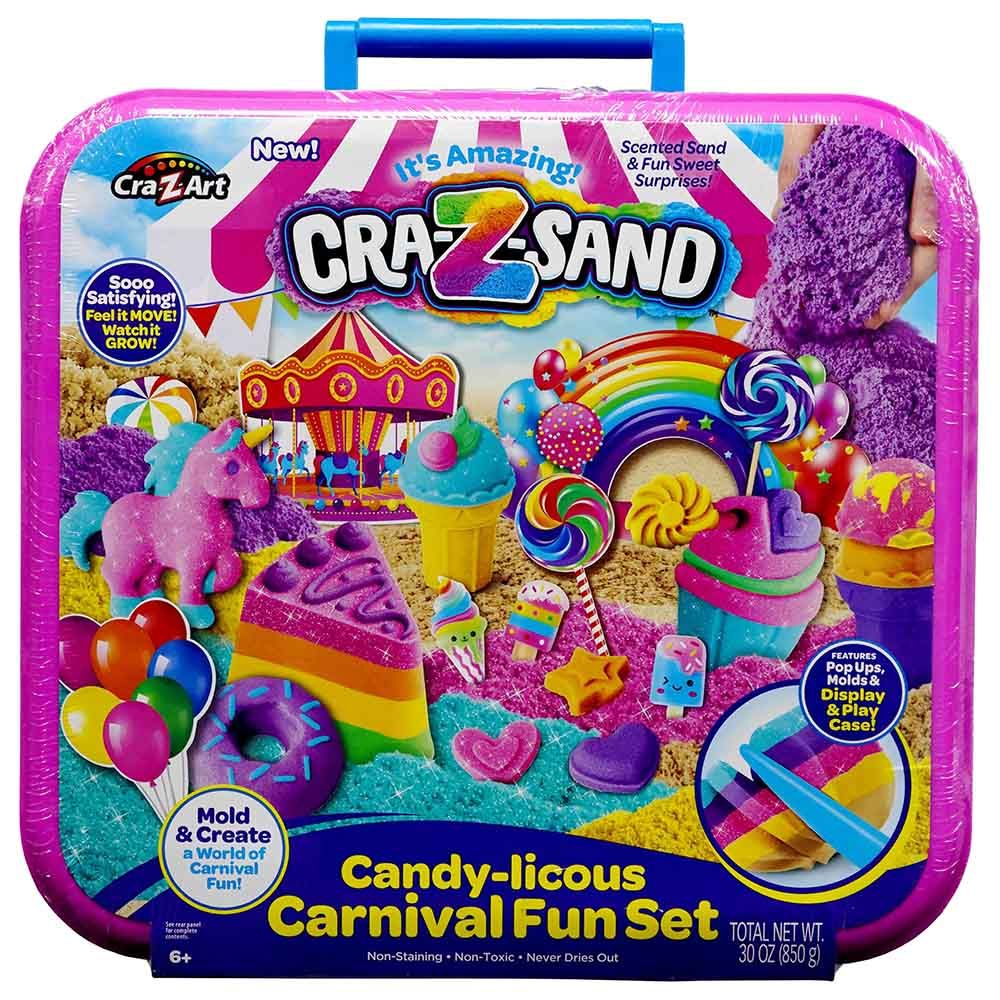 Cra-Z-Art - Cra-Z-Sand Candy-licious Carnival Fun Modeling Sand