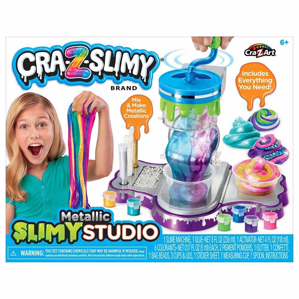 Cra-Z-Art - Metallic Slimy Studio Kit