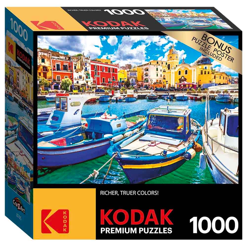 Cra-Z-Art - Kodak Puzzle Colorful Procida Island 1000pc