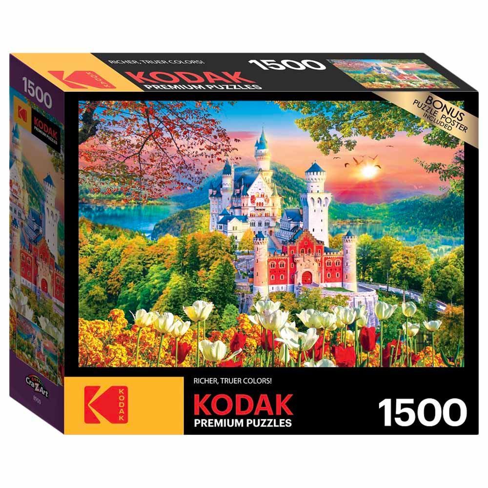 Cra-Z-Art - Kodak Puzzle-Famous Neuschwanstein Castle 1500pc