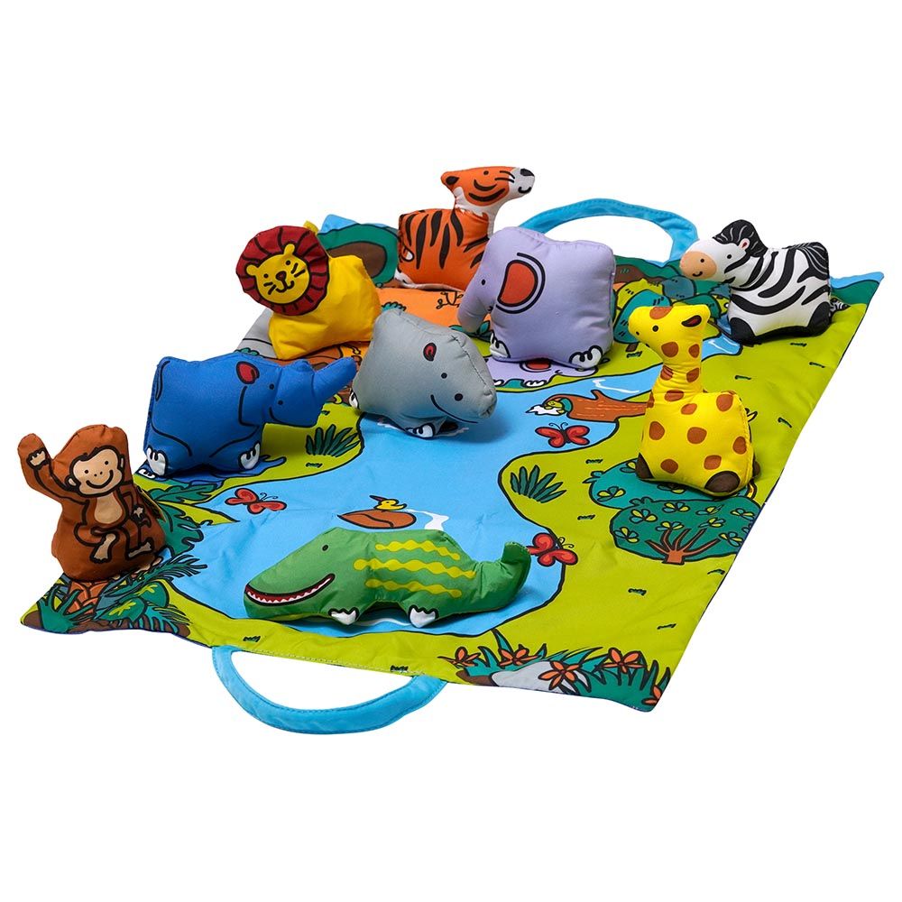 K'S Kids - Take Along Jungle Play Set