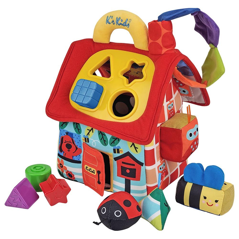 K'S Kids - Deluxe Patrick Shape Sorting House