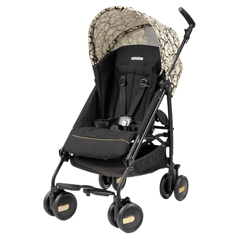 Peg Perego - Pliko Mini Graphic Lightweight Stroller - Gold