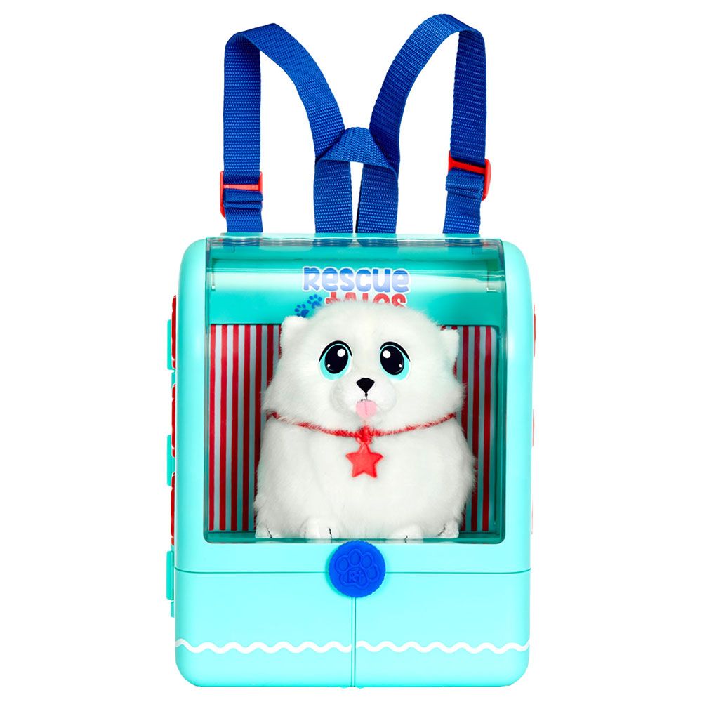 Little Tikes - Rescue Tales Pet Backpack w/ Pomeranian Plush Toy