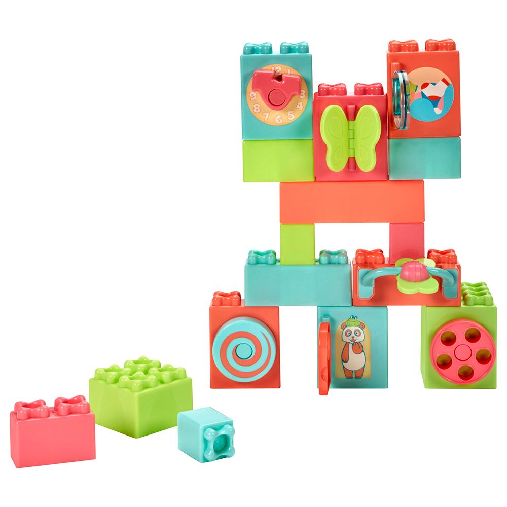 Little Tikes - Baby Builders - Explore Together Blocks - 16 pcs