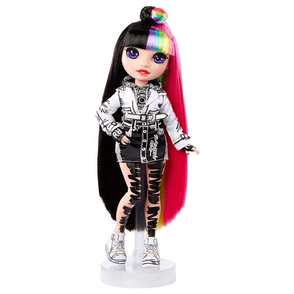 Rainbow High Fashion Doll S1 Jet Dawson W/ 2 Outfit