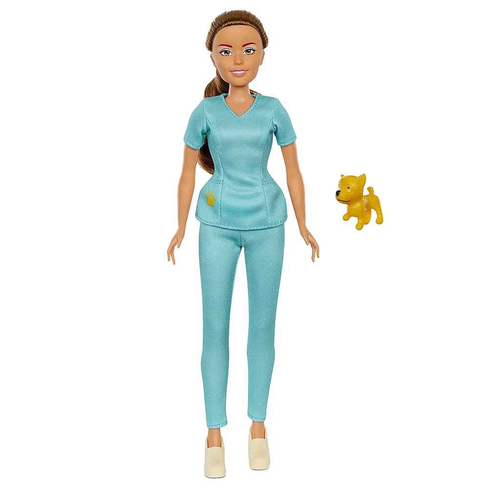 Dream Ella - I AM Fashion Doll 11.5" Pet Veterinarian W/ Pet