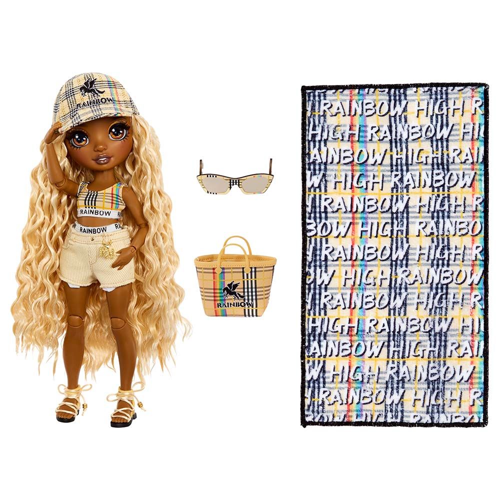 Rainbow High - S1 Harper Dune- Sand Fashion Doll - Yellow