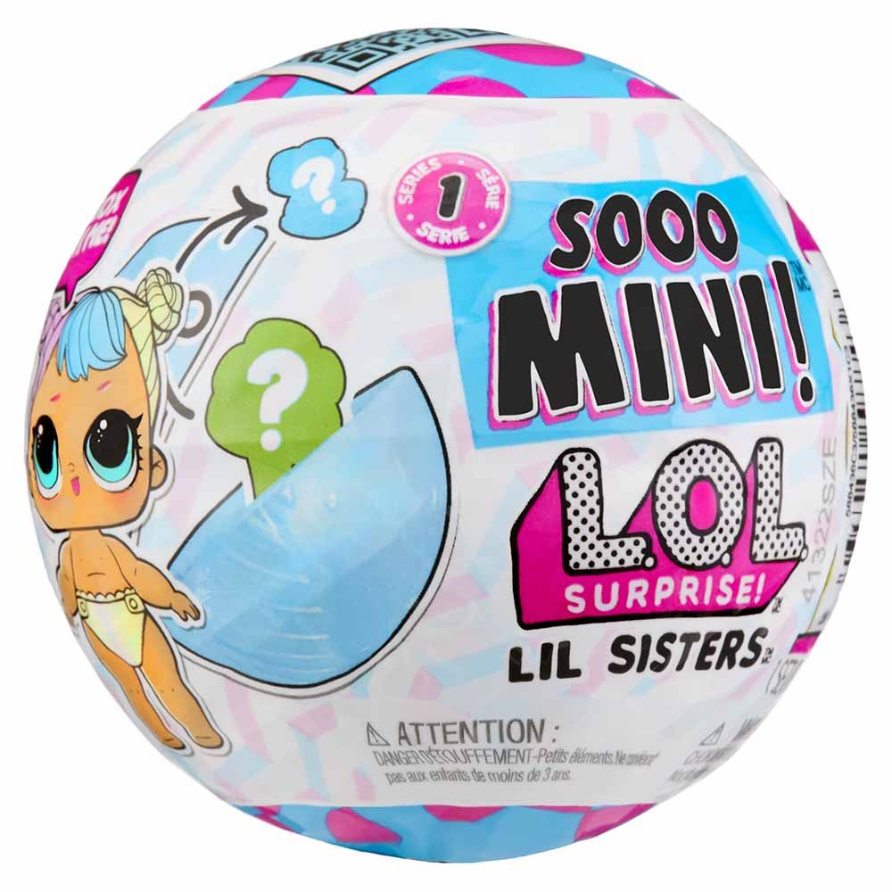 L.O.L. Surprise - Sooo Mini Lil Sister W/ 5 Surprise - Assorted 1pc