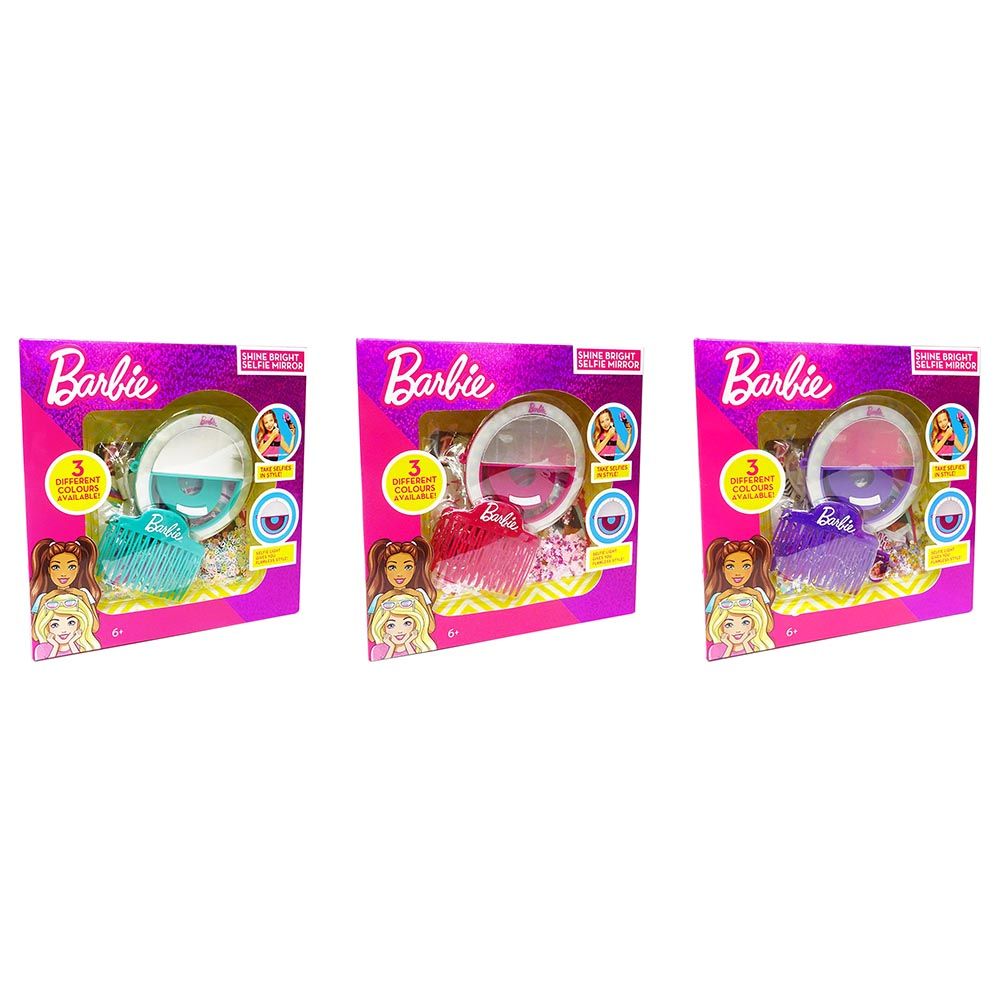 Barbie - You Can Be Anything Shine Bright Selfie Mirror - Style May Vary