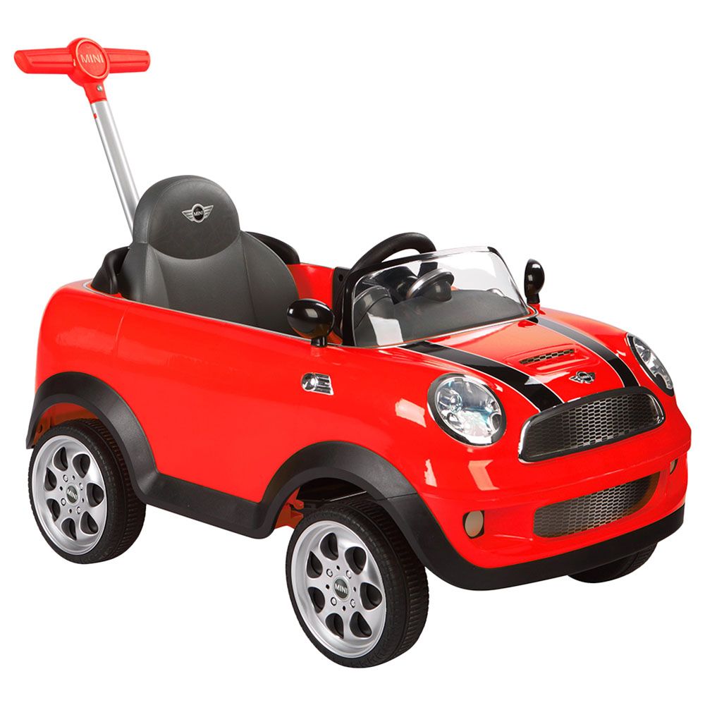 Rollplay - Mini Cooper Push Car Red Ride On