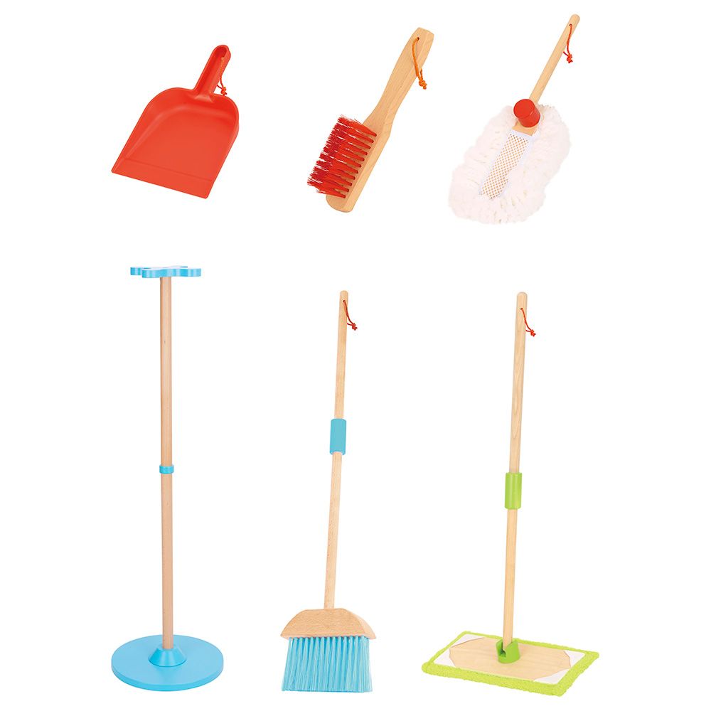 Tooky Toy - Kids Cleaning Set - 6pcs