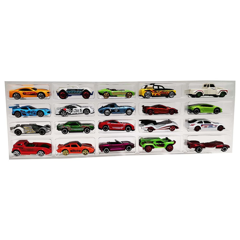 TTC - Diecast 1:64 Super Cars - 20 pcs Pack