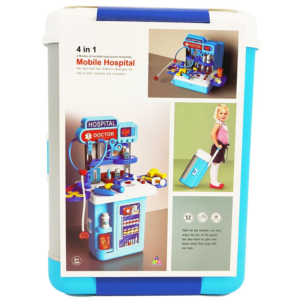 TTC - 4-In-1 Mobile Hospital Playset