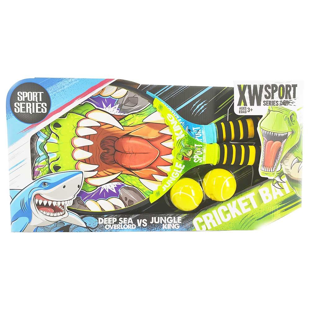 TTC - Sports Cricket Set w/ 2 Paddles & Ball